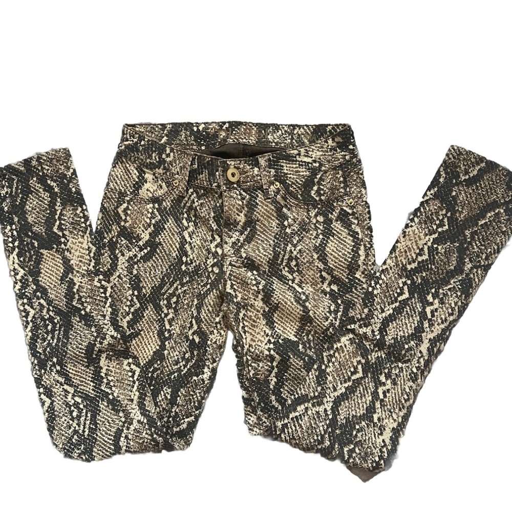 DL1961 Emma Snake Print Ankle Pants 25 EUC - Picture 3 of 10